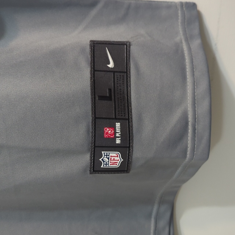 Nike Infield Seattle Seahawks Adams #33 Gray Jersey NWT - Picture 3 of 6
